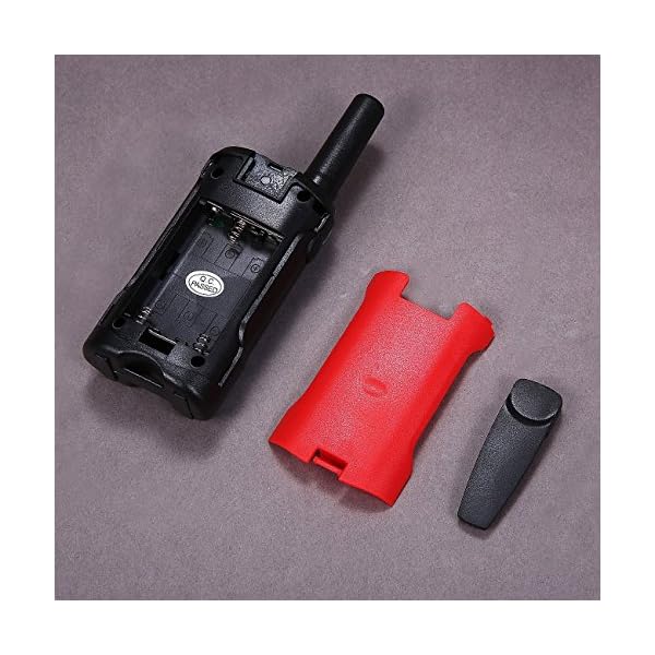 Kids-Walkie-Talkies-UOKOO-4-Mile-Range-22-Channel-FRSGMRS-Pair-of-Walkie-Talkies-for-Kids-Toys-1-Pair-Red