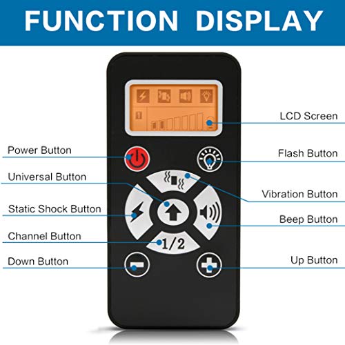 1 Training+Rechargeable+Waterproof+Adjustable+Vibration