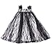 Wensltd Doll Clothes for 18 Inch Dolls Pretty Lace Dress Fits American Girl Dolls (Black)