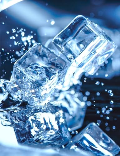 DomeStar Fake Ice Cubes, 20 PCS 0.8