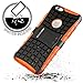 iPhone 6s Case, BUDDIBOX [Wave] Slim Rugged Durable Protective Case with Kickstand for Apple iPhone 6 and 6s, (Orange)