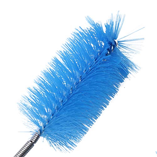 EH-LIFE Cleaning Brush Flexible Tube Brush Double Head for Bathtub Aquarium Filter Pump Pipe Hose Blue