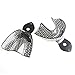 ZIEENC AZDENT Stainless Steel Dental Impression Teeth Tray Autoclavable(6pcs/kit)