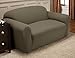 Stretch Sensations, Newport Loveseat Slipcover, Regular Loveseats, Perfect Chair Protection, Comfortable Easy Stretch Fabric (Sage)
