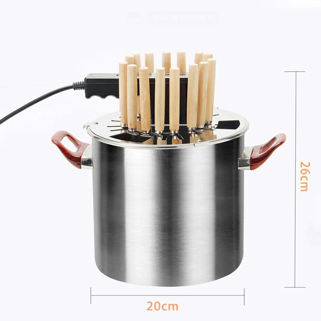 review zaizai Grill Table Vertical Rotisserie Oven Electric Grill Shashlik BBQ Barbecue Smokeless Electric Oven,Outdoor Household Stove 650W