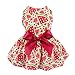 Fitwarm Sweetie Watermelon Pet Clothes for Dog Dress Sundress Shirts - Red - X-Small