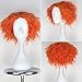 Miss U Hair Synthetic Short Curly Hair Mad Hatter Men's Yellow Red Party Copslay lolita Wig