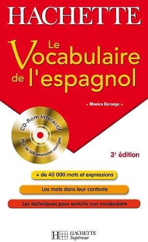Download Le vocabulaire de l'espagnol + CD PDF