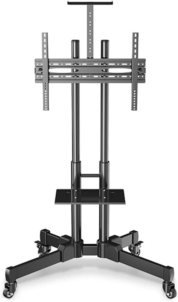 Soporte TV Soporte de Suelo para Carrito de TV móvil con Bandeja