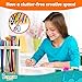 Paint Brush Holder - Cool Sturdy Art & Craft Organizer for Kids Art Supplies - 49 Hole Paint Brush Organizer - Best for Tidy Craft Supplies, Artist Tools, Pens, Pencils, Markers & Painting Supplies