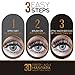 400X Pure Silk Fiber Lash Mascara [Ultra Black Volume and Length], Longer & Thicker Eyelashes. Waterproof, Long Lasting, Instant & Very Easy to Apply, Smudge-proof, Hypoallergenic
