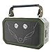 DOSS Bluetooth Speaker, Traveler Wireless Bluetooth Speakers with 20W Stereo Sound and Bold Bass, IPX6 Waterproof, Wireless Pairing, 12H Playtime, 5 Light Modes, Portable Speaker for Outdoor-Green