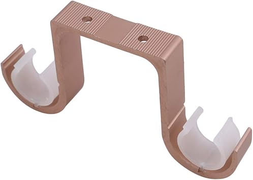 Amazon Com Dolland Metal Curtain Pole Bracket Rod Support Holder