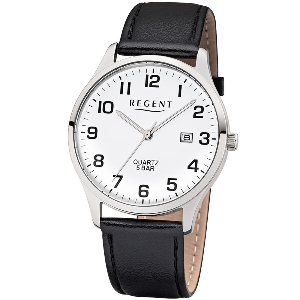 REGENT Men Analog Watch with Leather Strap 11110808