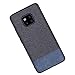 Case for Huawei Mate 20X Super Silm Ultra Hybrid Cloth Shell +Soft TPU 360 Degree Protective Cover for Mate 20 pro (Blue+Blue, Huawei Mate 20X 7.2)