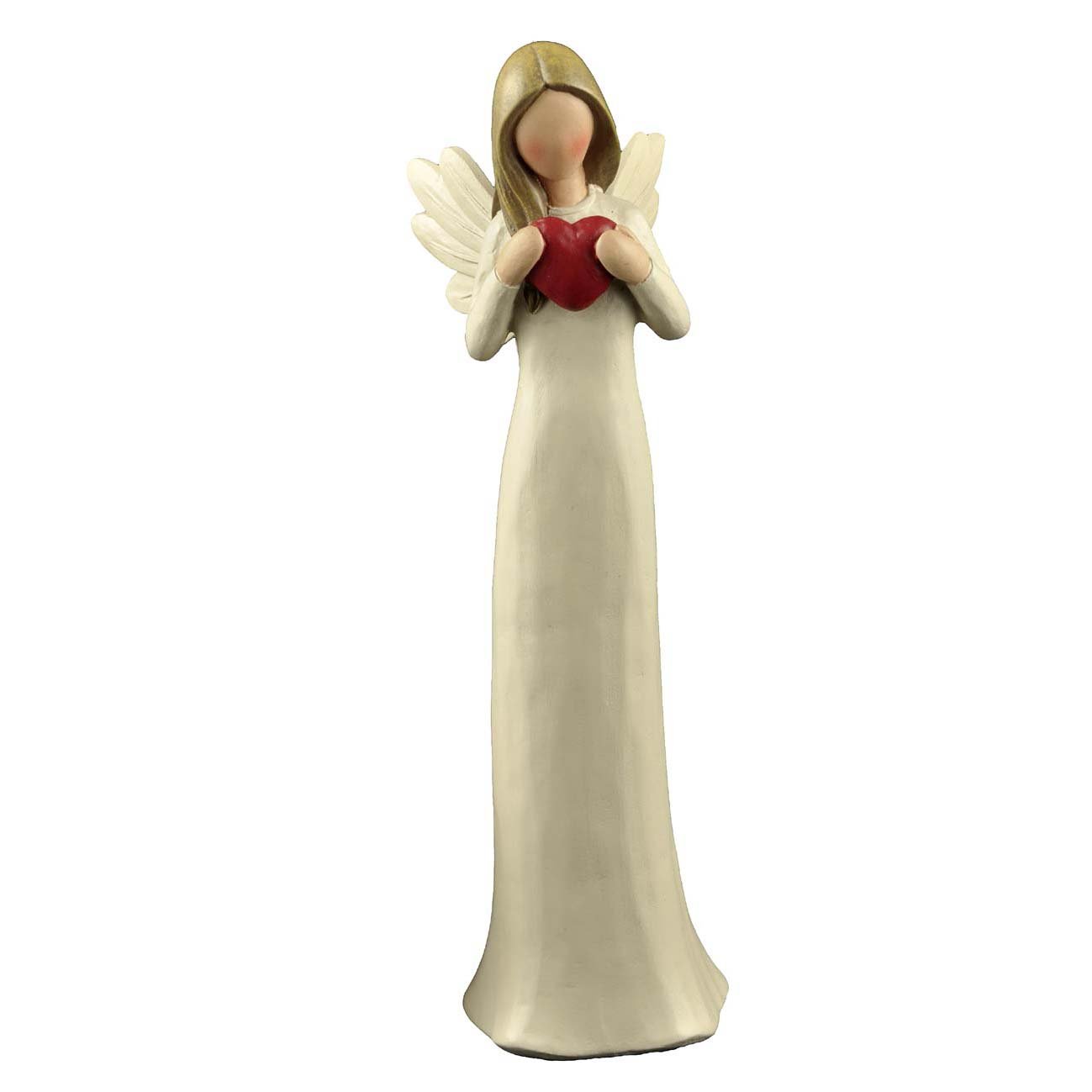 Angel Gifts ENNAS 7.48"H Cream Inspirational Angel Figurine With Love Holding 9927850011561 eBay
