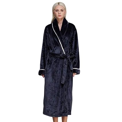 Amazon Com Wl Women S Robes Long Soft Warm Full Length