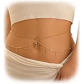 Sexy Rhinestone Waist Navel Piercing Button Crystal Beads Belly Rave Bikini Body Jewelry Summer Beach Chain