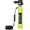 CHIKADIV Mini Scuba Diving Tank Equipment, Mini Scuba Cylinder for 6-12 Mins Underwater, Inflatable Diving Cylinder, Portable Diving Gear for Underwater Diving, Upgraded C300PRO