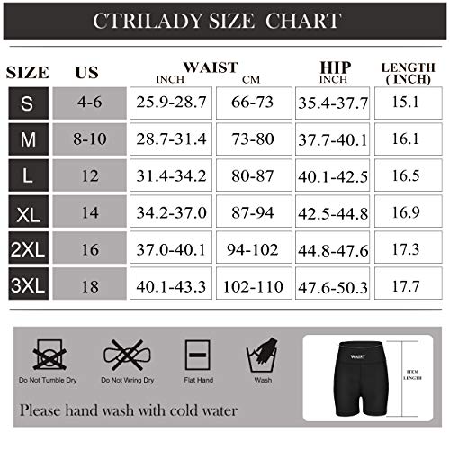 image for CtriLady Women Wetsuit Shorts Surfing Kayaking Snorkeling Swimming Pan