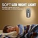 Sensky [2 Pack Plug in Night Light with Auto Dusk to Dawn Sensor, Brightness Adjustable, Dimmable Night Light for Bathroom, Kitchen, Hallway, Stairs, Garages (with Front Light and Back Light)
