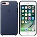 Apple Leather Case for iPhone 7 Plus - Midnight Blue