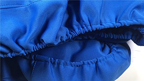 Dental Dentist Chair Cover Sleeves Elastic Protector Washable Headrest Backrest BLUE Color <2 Sets>