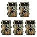 5-Pack Game & Trail Cameras 16MP 1080P Video Night Vision Time Lapse Wildlife Deer Hunting Cams No Glow Infrared Motion Activated IP66 Waterproof Protection Photo & Video Model primary