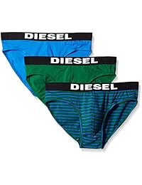 Diesel Andre Calzoncillos elásticos de algodón para hombre, paquete de 3