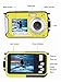 Underwater Camera Full Hd 1080P Waterproof Digital Camera 24.0MP Underwater Digital Camera Self Point and Shoot Dual Screen Waterproof Camera (801A) (A1)