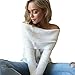 Elevin(TM)Women Sexy Short Top Tight Knitting Sweater Off-Shoulder Strapless T-shirt