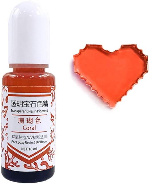 Amazon.com: HELYZQ 24 Color Epoxy UV Resin Gem Pigment Liquid