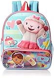 Disney Girls' Doc Mcstuffins 12 Toddler Backpack, Blue