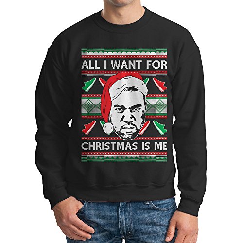 Men's Kanye All I Want For Christmas Is Me Crewneck Sweatshirt