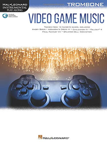 Amazon Com Video Game Music For Trombone Instrumental Play Along Series 0888680794620 Hal Leonard Corp Books