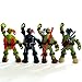 NEWEST! 4PCS Lot TMNT Teenage Mutant Ninja Turtles Action Figures Anime Movie Xmas Gift, Without Original Packing