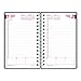 Brownline 2018 DuraFlex Daily Appointment Book / Monthly Planner, Poly Cover, Twin-Wire, Black, 8 x 5 inches (CB634V.BLK-18)