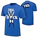 WWE Daniel Bryan Yes is Back T-Shirt Royal Blue XL