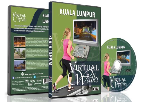 Virtual Walks - Kuala Lumpur for indoor walking, treadmill and cycling workouts