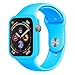 MENEEA for Apple Watch Series 4 Case Protector, Ultra-Thin Anti-Scratch Flexible Case Soft Protective Bumper Cover for New Apple Watch Series 4 40mm, Replacement for iWatch 4 case Blue