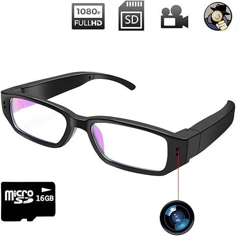 hidden camera glasses with audio