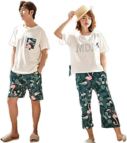 夫婦 ペアパジャマ 春 寝巻き 人気 両親 パジャマペア 綿 結婚祝い プレゼント ペア パジャマ パジャマレディース 可愛い 大きいサイズ ワイドパンツ フラワー