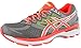 ASICS Women's GT-2000 4 Running Shoe, Charcoal/Flash Coral/Flash Yellow, 8.5 M US