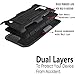 Galaxy Note 3 Case, Note 3 Case, 2 Galaxy Note 3 Case, Starshop Full Protection Kickstand Case and Locking Belt Clip with Screen Protector Black