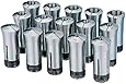 Steelex M1088 5-C Collet Set, 15-Piece