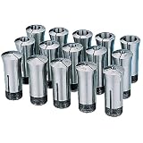 Steelex M1088 5-C Collet Set, 15-Piece