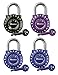 Master Lock 1590D Set Your Own Combination Lock, Assorted Colors