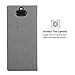Foluu Compatible Sony Xperia 10 Plus Case, Flip Folio Wallet Case Slim Premium PU Leather Case ID Credit Card Slots Kickstand Magnetic Closure Clear TPU Bumper Cover Compatible (Gray)