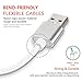 2 Pack 10Ft Extra Long 2.1A Rapid Micro USB Cable Quick Fast Charging for Kindle fire Hd, Hdx, Samsung Galaxy S7 Edge/S6/S5,Note 5/4,LG G4,Motorola Moto E5 G5 Play,PS4 Controller,Android Phone Tablet