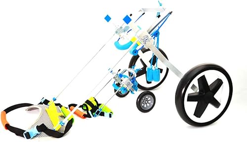 Download CATWY Fauteuil Roulant Réglable Animal de Compagnie (XXXS-XL), Hauteur du Dossier de 16 à 68 Cm, Poids de 2 à 50 Kg, Rééducation des Pattes de Derrière, Aluminium Aéronautique Léger (Taille : XXXS) PDF